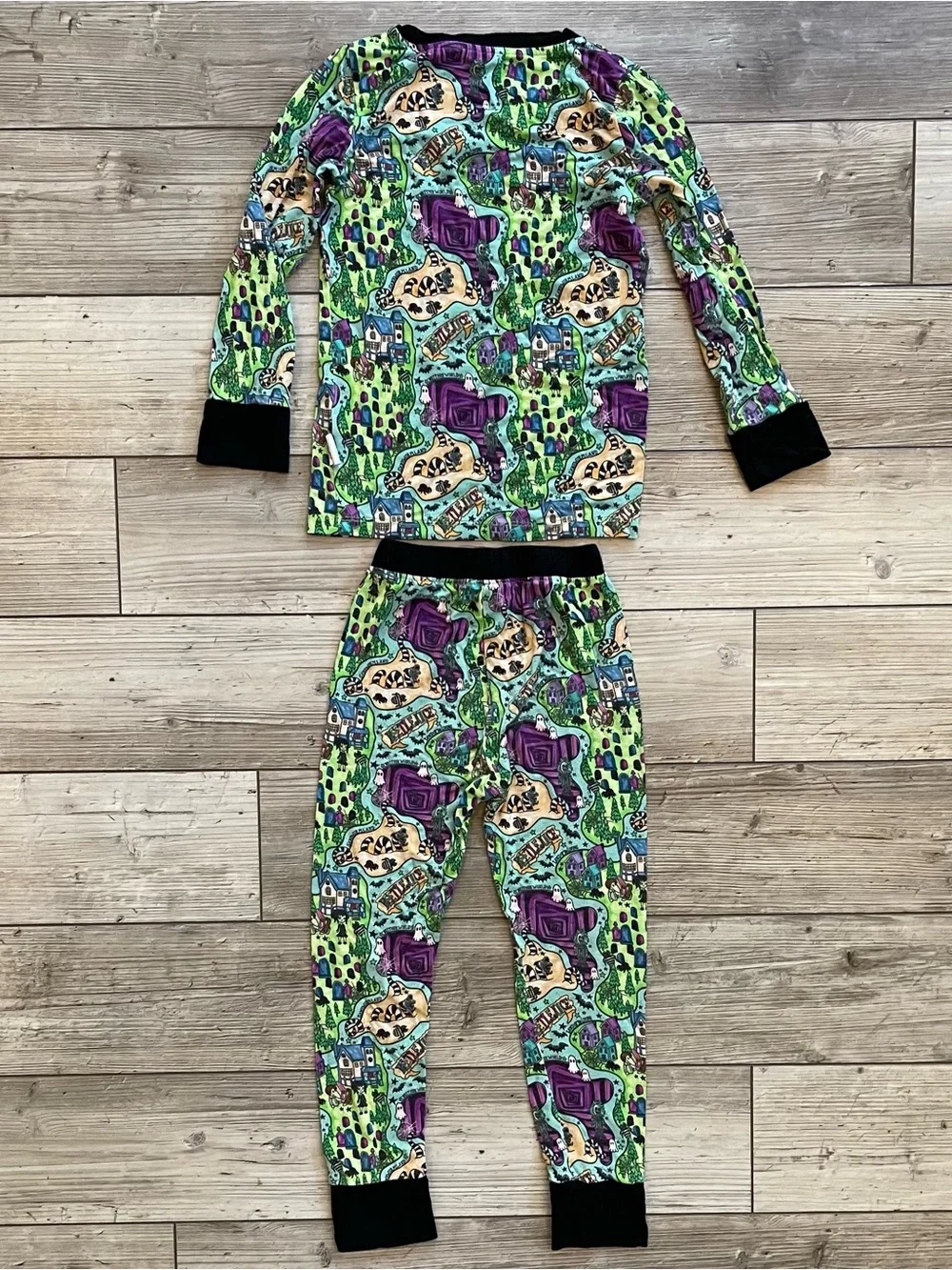 Bamboo Bliss | Beetlejuice Pajama Set | Size: 4T
